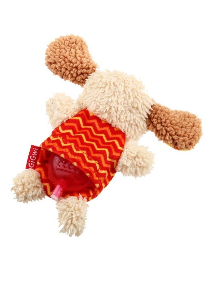 جيجوي لعبة GiGwi Plush Friendz القابلة لإعادة التعبئة للكلاب، لعبة قطيفة لطيفة وناعمة ومحببة مع صفارتين قابلتين للتبديل، خفيفة الوزن، بدون حشو، مثالية للعب الجلب والاحتضان والرمي، مناسبة للجراء والكلاب التي تمضغ الأشياء برفق، صغيرة الحجم - Image 2
